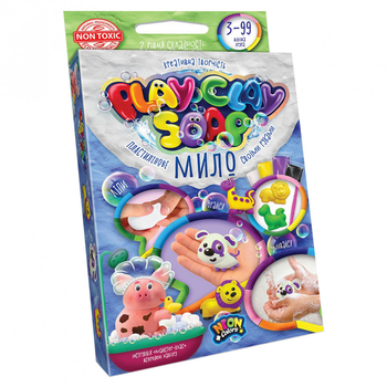 Набор креативного творчества "Пластилиновое мыло" Play Clay Soap PCS-02U маленький Щенок