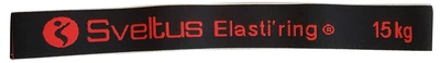 Резинка для фитнеса Sveltus Elasti'ring тканевая 15 кг Черная (SLTS-0155)