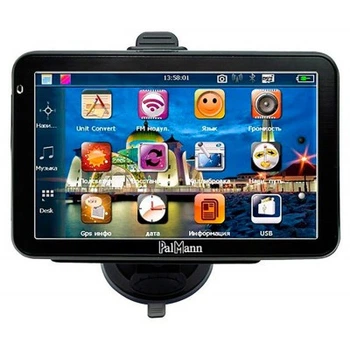 GPS Навигатор PalMann 50A черный