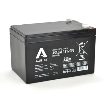 Акумуляторна батарея AZBIST Super AGM ASAGM-12120F2 12V 12Ah
