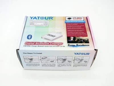 Bluetooth Адаптер Yatour YT-M09 для магнитолы BMW BM2 3 5 7 серия E36 E46 E39 E38 X3 X5 Z3 Z8 USB AUX SD MP3 эмулятор CD чейджера Ятур