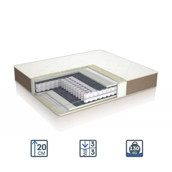 Матрас ортопедический USLEEP COMFORTEX AGATE 70x190 см