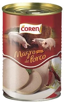 Вареное постное мясо свинины Coren 415 г (8411769004765)