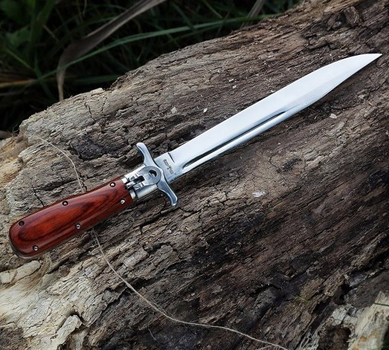 Складной нож кортик, нож финка (финский) в уникальном стильном дизайне, сталь 440C