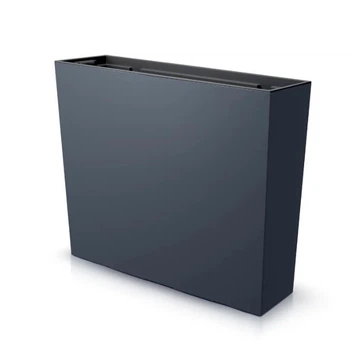 Горшок террасовый для цветов Urbi Case высокий Антрацит (DUC600T-S433)