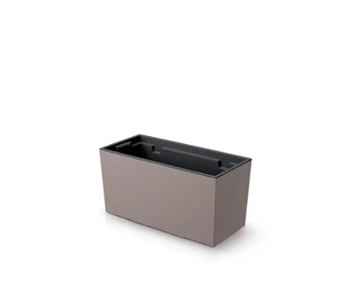 Горшок террасовый для цветов Urbi Case 40см - Мокка (DUC400-7529U)