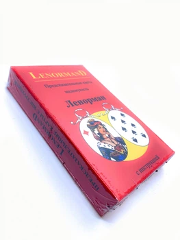 Карты Ленорман красная колода на 36 карт (308217)
