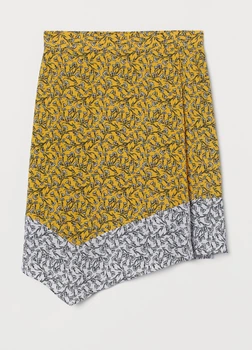 Спідниця H&M 38 Жовтий 0771667_черн цв_01