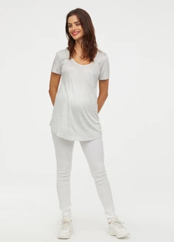 Джинсы для беременых H&M 42 Белый 0300024_бел