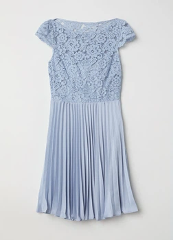 Платье H&M 32 Голубой 0606814_19