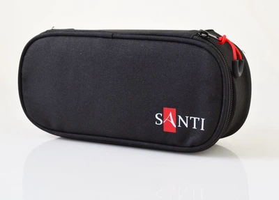 Пенал для художественных материалов Santi 742627 24х11х5.5 см черный 4917953