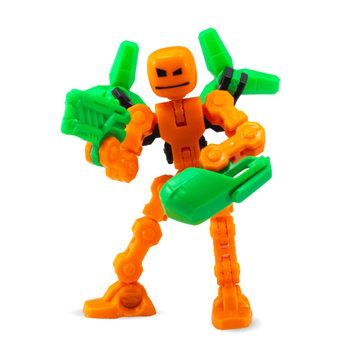 Игровой набор для анимационного творчества KLIKBOT S1 – СТУДИЯ (2 экскл. фигурки, штатив, зеленая) TST2600G