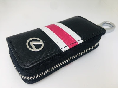 Ключница для авто KeyHolder Prestige Car LEXUS Черно-белая с красным
