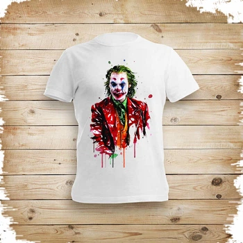 Футболка YOUstyle Joker 0005 L White