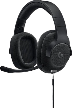 Наушники Logitech Wired Gaming Headset G433 7.1 Surround Triple Black (981-000668)