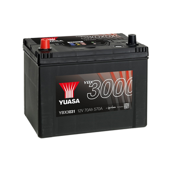 Аккумулятор Yuasa 12V 70Ah SMF Battery Japan YBX3031 (1) [+ -]