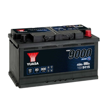 Аккумулятор Yuasa AGM 80 Ah/12V [- +]