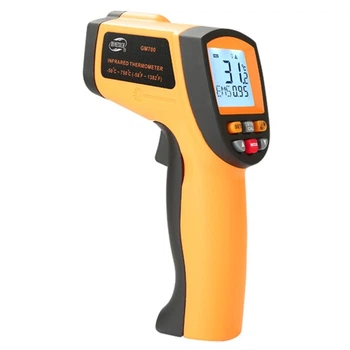 Инфракрасный термометр BENETECH -50-750°C пыле- и влагозащищённый 12:1 (622752)
