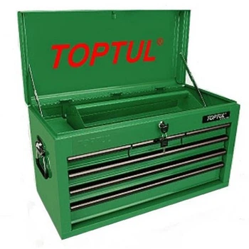 Тумба ящик для инструмента 6 секций Toptul металл 660х307х378 мм (620795)