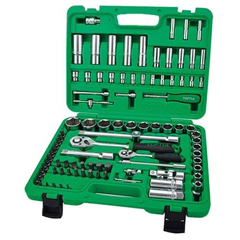 Комплект автоинструментов 1/4", 1/2" 94ед. (6-гр.) Toptul 000257448
