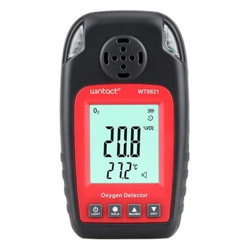 Датчик концентрації кисню O2 + термометр (0-25% VOL, 0-50 ° C) wintact (hoz0009199)