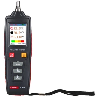 Виброметр, цв. дисплей WINTACT WT63B