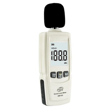 Шумомер Benetech 30-130 дБ с ЖКИ дисплеем и высокочувствительным микрофоном (622813)
