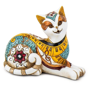 Статуетка ArtDeco "Етно кішка" 15 см 18933-005
