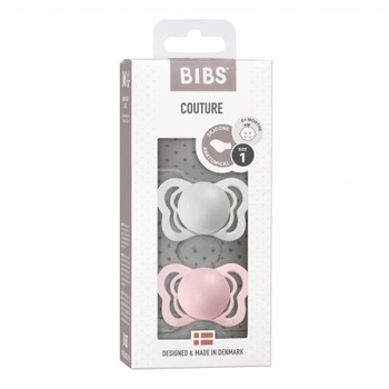 Пустышка Bibs Couture Haze + Blossom Silicone 0-6 мес.