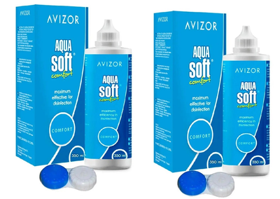 Розчин Avizor Aquasoft Comfort 350+350 мл