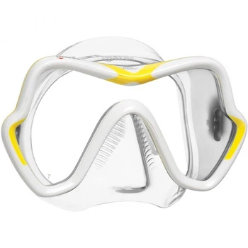 Маска для дайвінгу Mares One Vision прозоро-жовта, (411046.BXWYLCL)