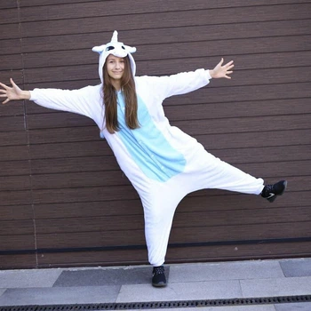 Пижама кигуруми Единорог Голубой Kigurumi kcr0050 S (149-159 см)