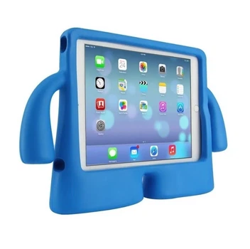 Чехол IGUY противоударный, детский, человечек с ручками для Apple iPad 2 3 4 (Retina) Blue