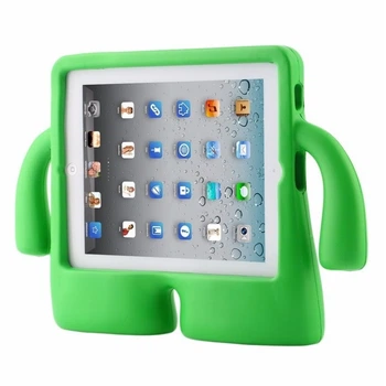 Чехол STR EVA Apple iPad mini 6 (8.3 дюйма) детский человечек с ручками Green