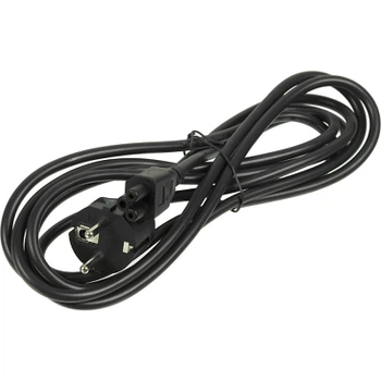 Кабель питания C5 3.0m 0.75mm2 Merlion (PC-186 CEE7/7-IECC5CCA30)