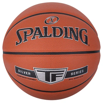 Баскетбольний м'яч Spalding TF Silver, розмір 5, композитна шкіра, підходить для гри на будь-яких покриттях.(OB_8A4D0D26A935)