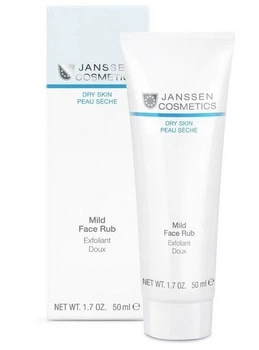 Мягкий скраб с гранулами жожоба 50 мл Dry Skin Mild Face Rub Janssen Cosmetics