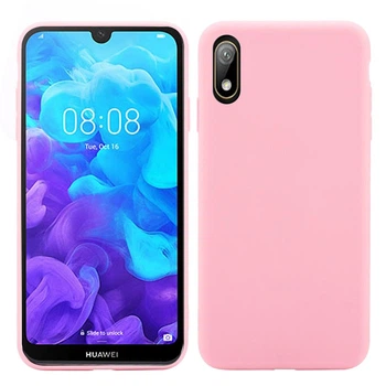 Чехол Soft Touch для Honor 8S Prime (2020) силикон бампер светло-розовый