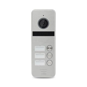 Виклична панель на 3 абоненти Atis AT-403HD Silver, 1Мп