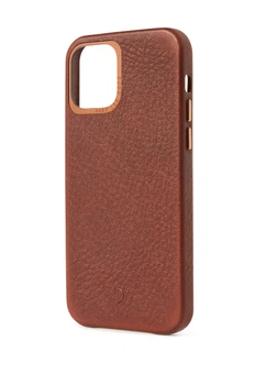 Decoded Leather Back Cover чехол для iPhone 12/Pro 6.1' MagSafe Brown (D20IPO61BC6CBN)