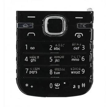 Клавиатура русская для Nokia 6730 Classic, чёрная