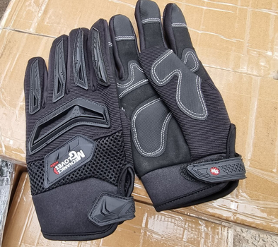 Тактичні захисні рукавички Mechanics Gloves чорні розмір L