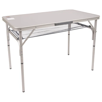Стіл складаний Bo-Camp Premium 100x60 см, алюмінієвий каркас, до 50 кг, Grey (1404406)