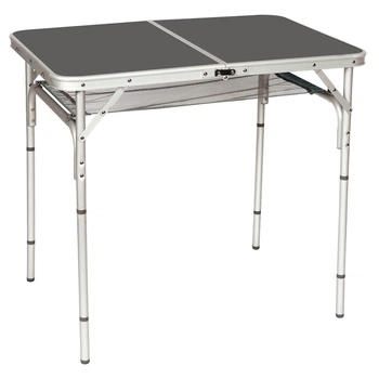Стіл складаний Bo-Camp Case Model 90x60 см, алюмінієвий каркас, до 50 кг, Grey (1404393)