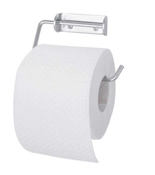 Держатель для туалетной бумаги Wenko Simple, 4 х 9,5 х 2 см, сталь, хром