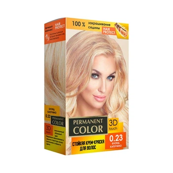 Крем-краска Аромат Permanent Color тон блонд капучино №0.23 ( 4820147055307 )