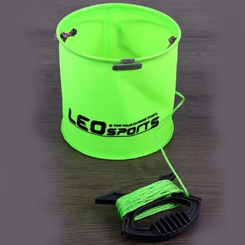 Мягкое ведро для воды EVA V-Carp 18см (зеленое)