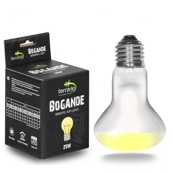 Лампа точечного нагрева Terrario Bogande Basking Sun Light 25w с UVA-лучами для рептилий и террариумов
