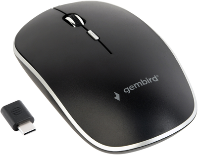 Мышь Gembird MUSW-4BSC-01 Wireless Black