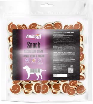 Лакомство AnimAll Snack утиные суши с рыбой для собак 500 г (2000981199609)